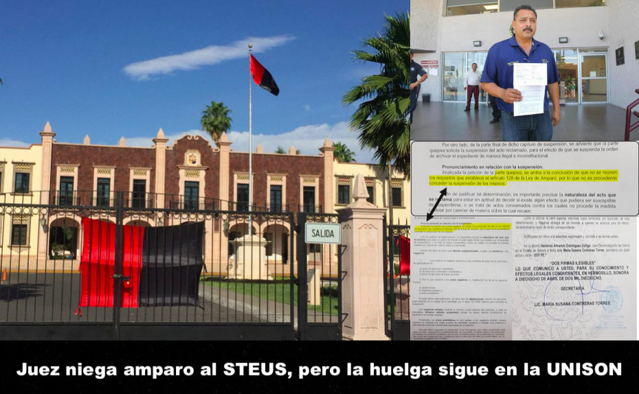 Confirmado: ilegal la huelga