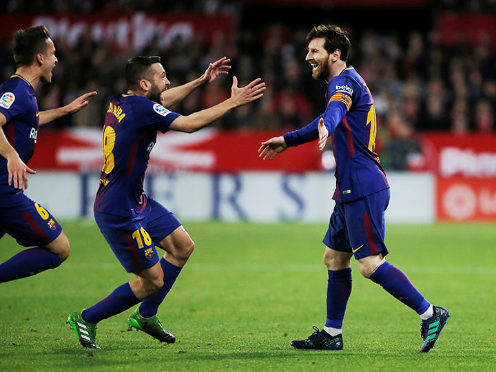 Barcelona protagoniza un empate de locura con Sevilla