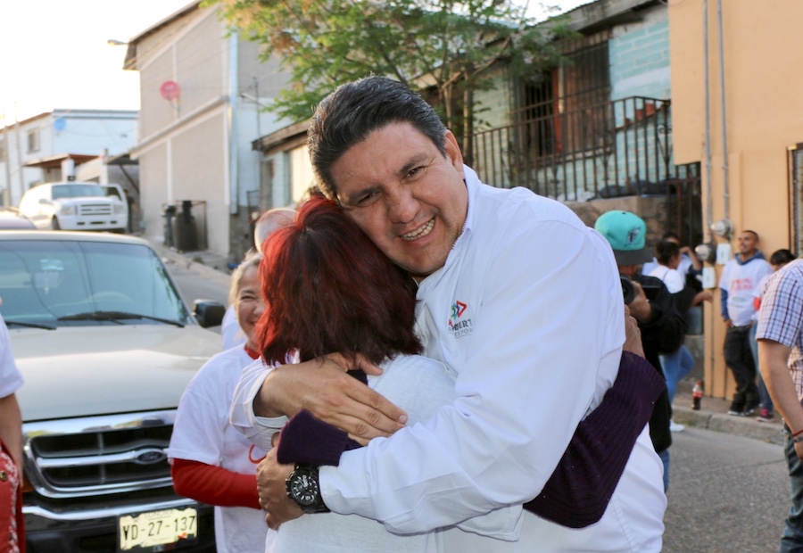 Nogales y Agua Prieta refrendan apoyo a Robles Pompa