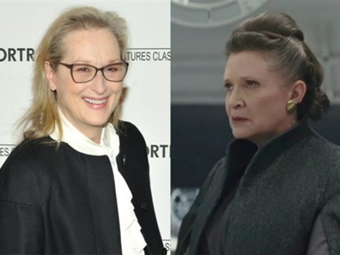 Quieren que Meryl Streep interprete a la princesa Leia