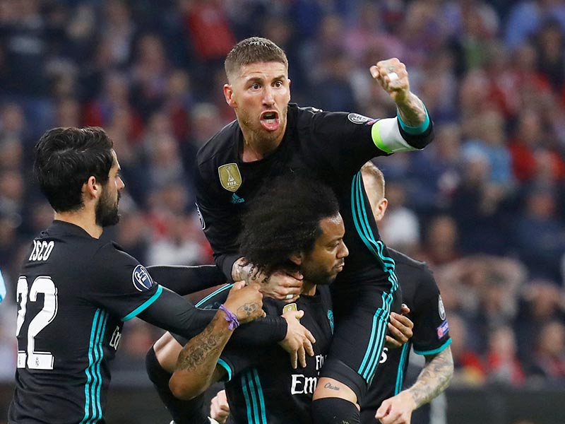 Real Madrid se acostumbra a remontar en Múnich Real Madrid se acostumbra a remontar en Múnich