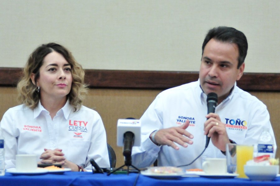 Invitan Toño y Lety a ciudadanos para reducir privilegios a políticos