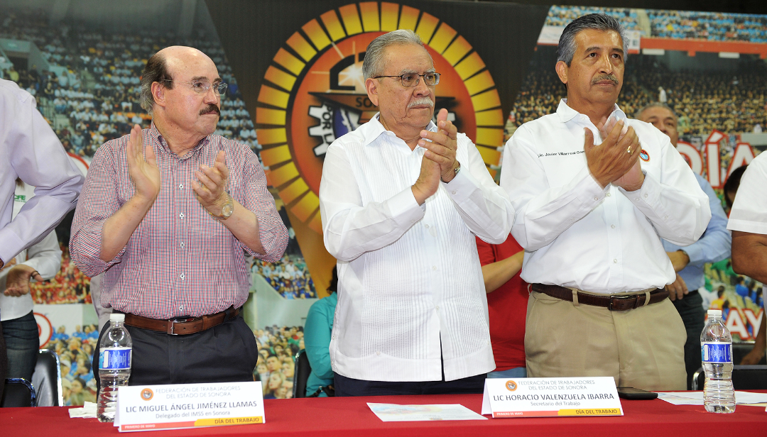 Trabajadores en Sonora fomentan el crecimiento del estado: Secretario del Trabajo