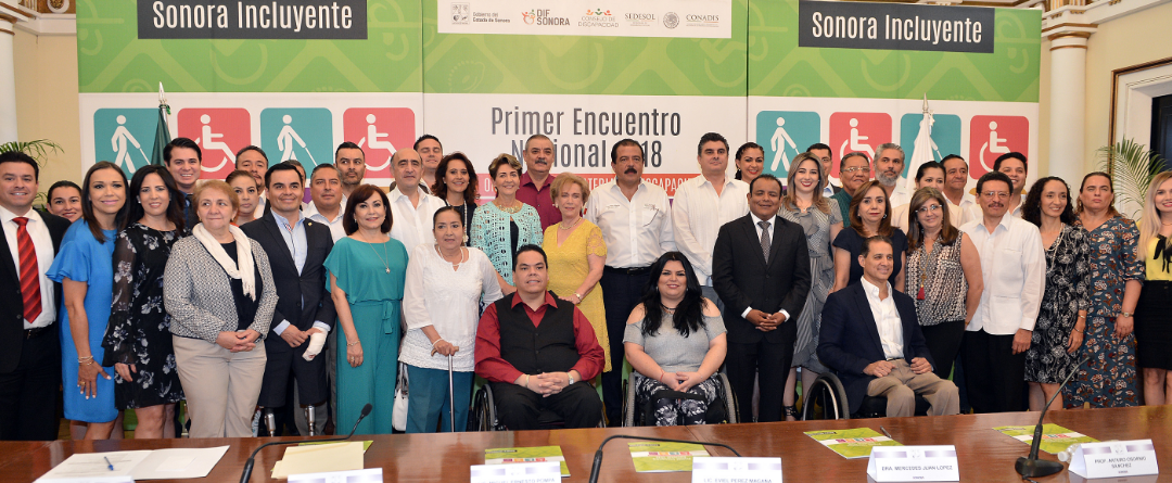 Firma Sonora acuerdo a favor de la inclusión de personas con discapacidad
