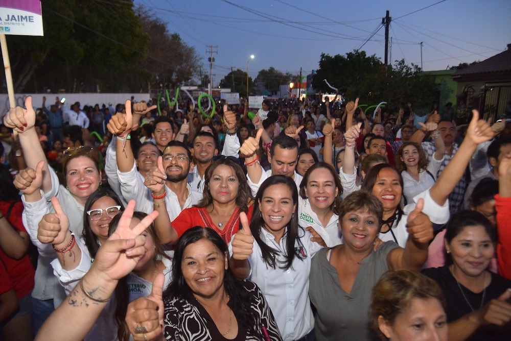 Continúa Anabel Acosta en constante comunicación con cajemenses