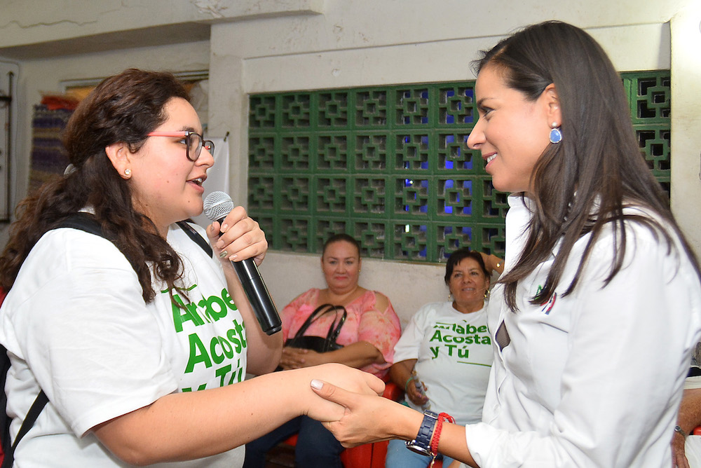 Tu primer empleo será en Cajeme: promete Anabel Acosta a jóvenes