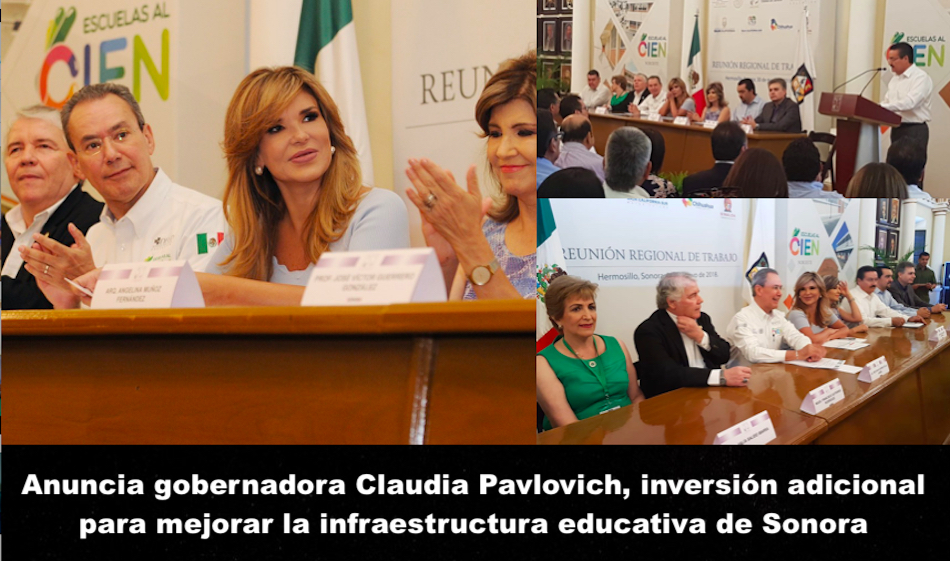 Sonora, escuelas al 100 Sonora, escuelas al 100