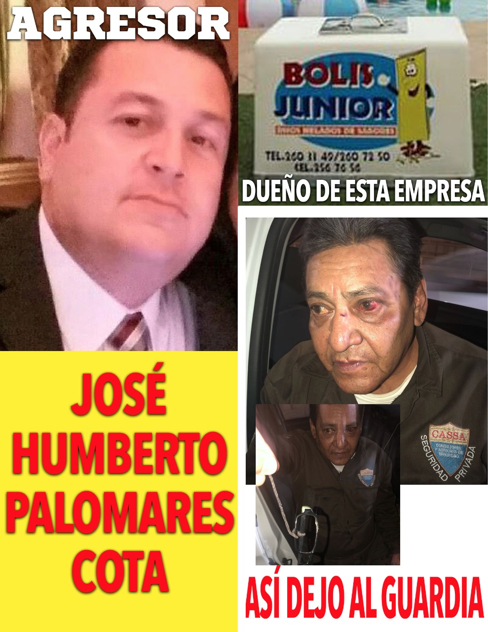 Mediación entre el orate y el guardia de seguridad ¿es en serio?