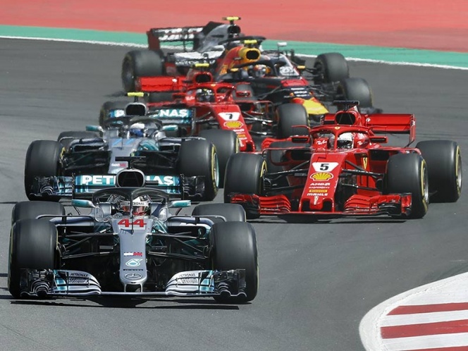 Hamilton gana el Gran Premio de España