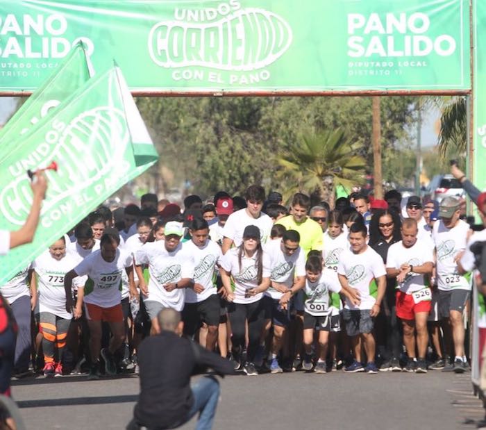 Para prevenir adicciones, corren con el Pano Para prevenir adicciones, corren con el Pano
