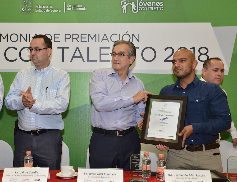 Premia Secretaría de Economía a ganadores del programa Jóvenes con Talento 2018
