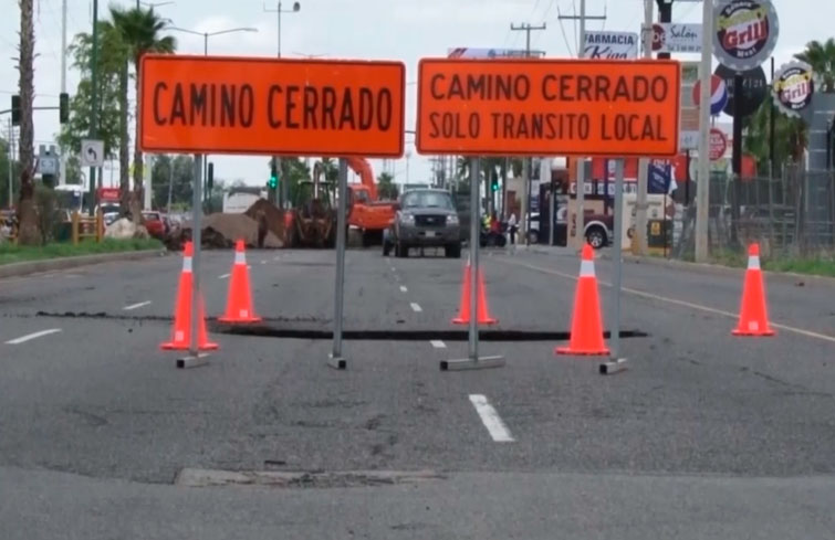 Anuncian cierre temporal de carriles del bulevar Quiroga