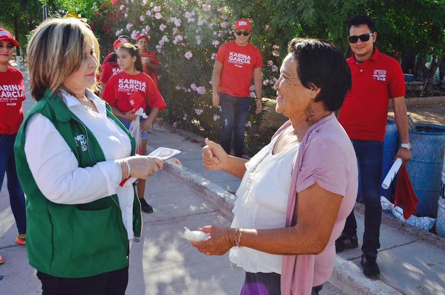 Con la gente se hace equipo: Karina García