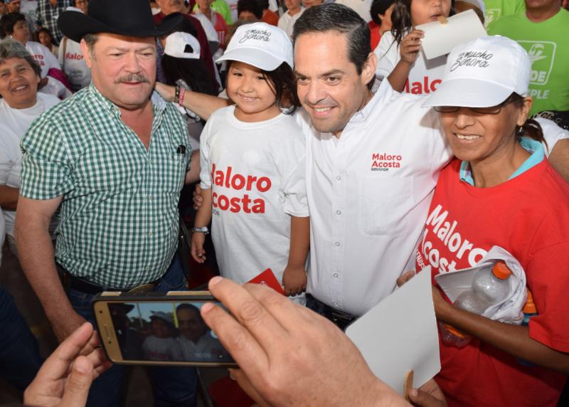 Terminará trato injusto a municipios: Maloro Acosta