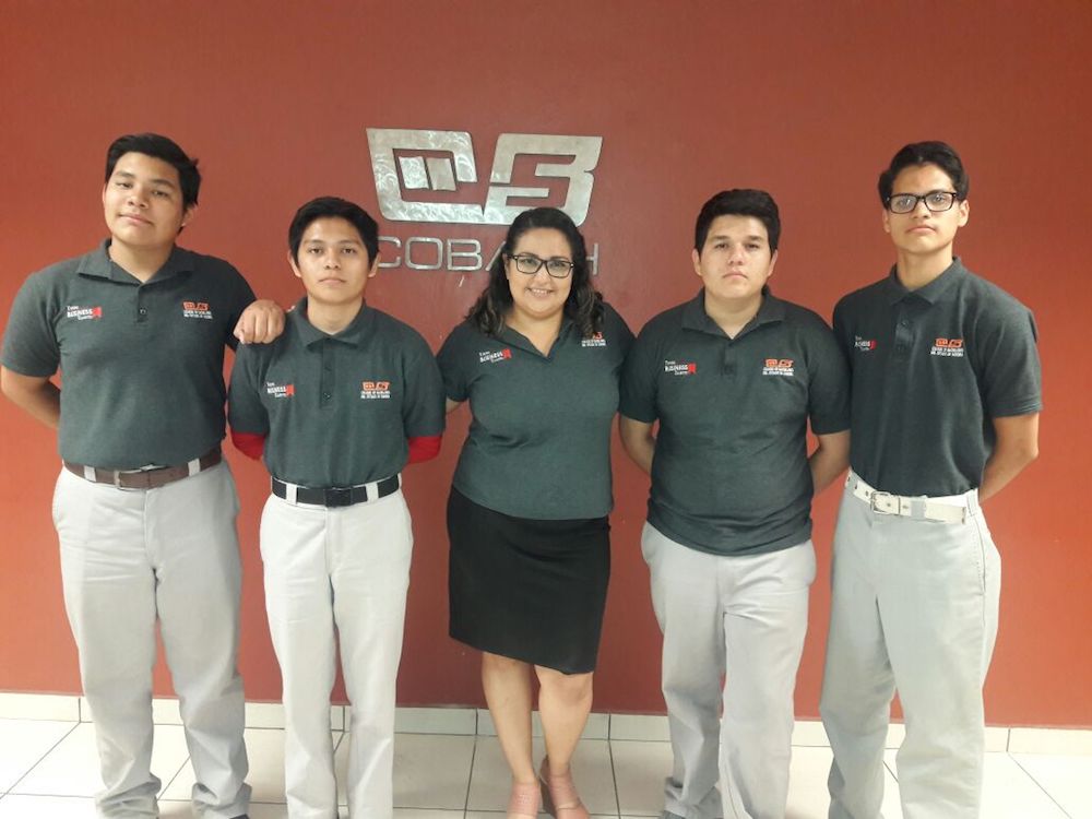 Logran estudiantes de Cobach primer y segundo lugar nacional en Young Business Talents 2017- 2018