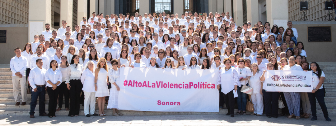 Autoridades Electorales y Observatorio de participación Política de  Sonora se suman a la campaña #AltoALaViolenciaPolítica