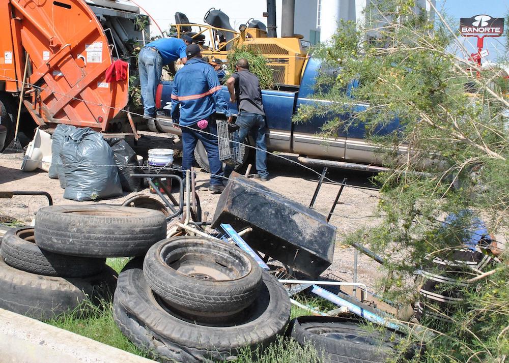 Reciben puntos de acopio 93 toneladas de basura en descacharre