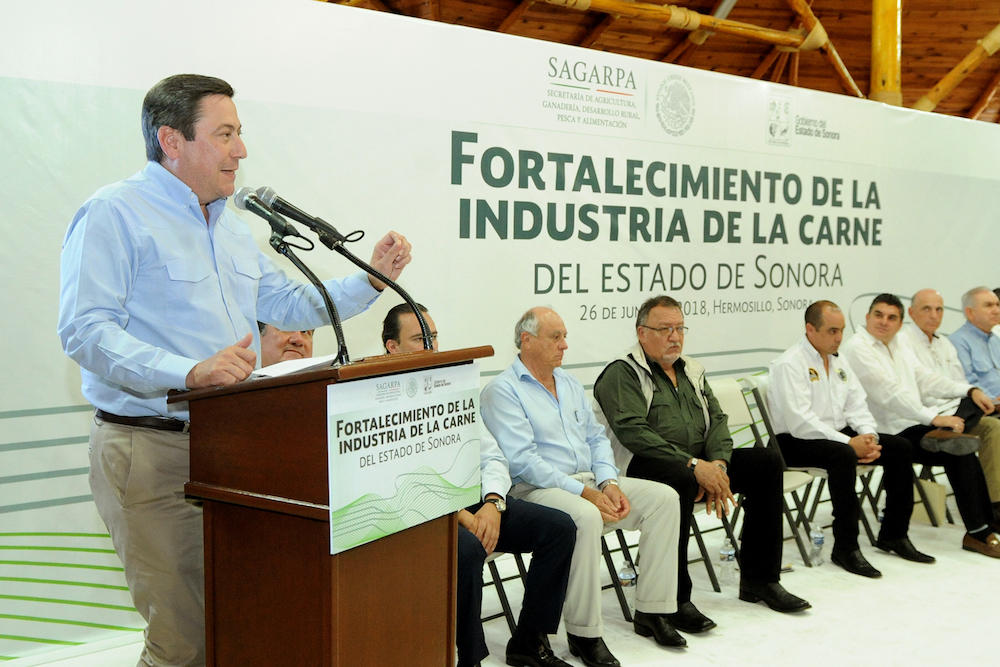 Reconoce titular de SAGARPA al sector agroalimentario de Sonora