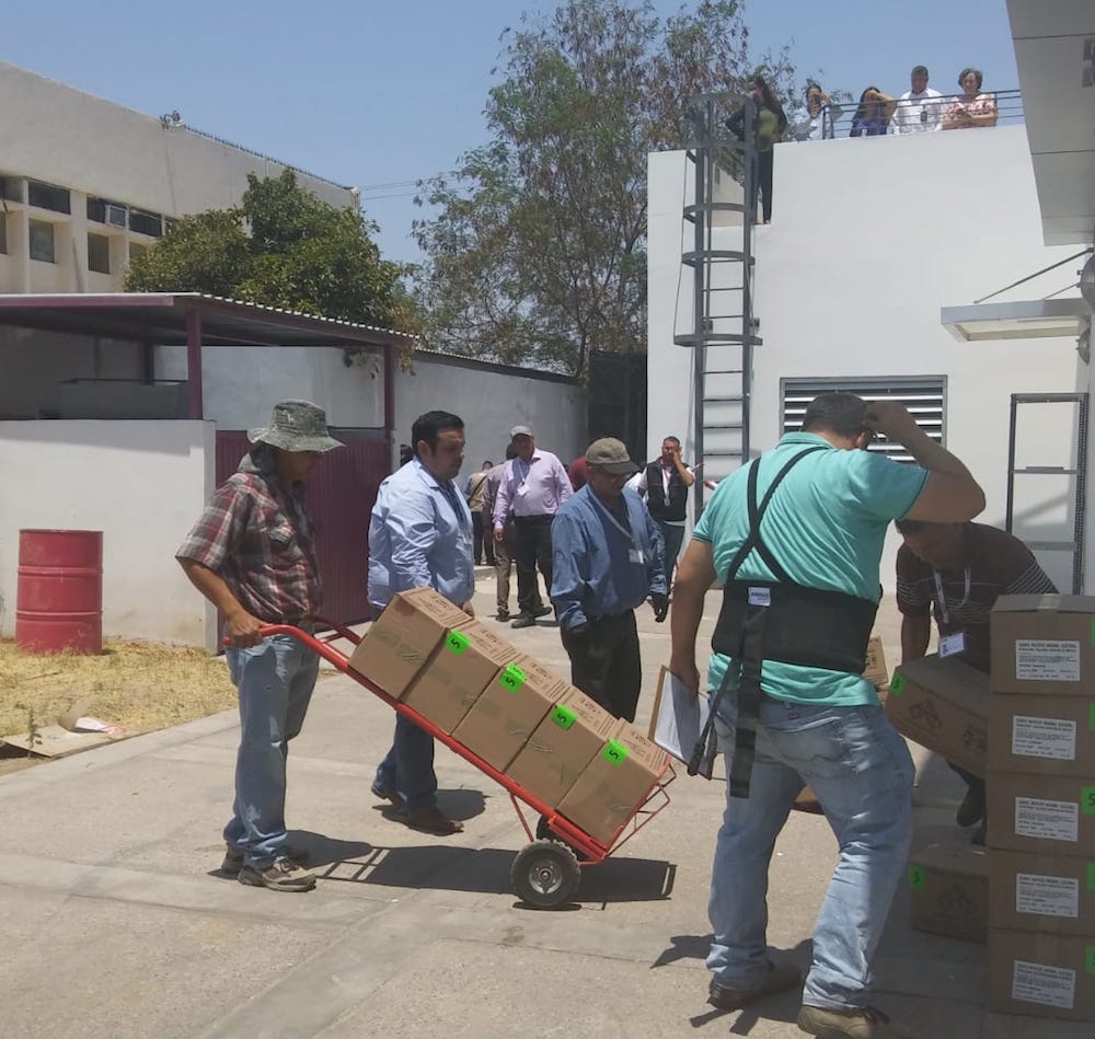 Llegan a Sonora boletas electorales