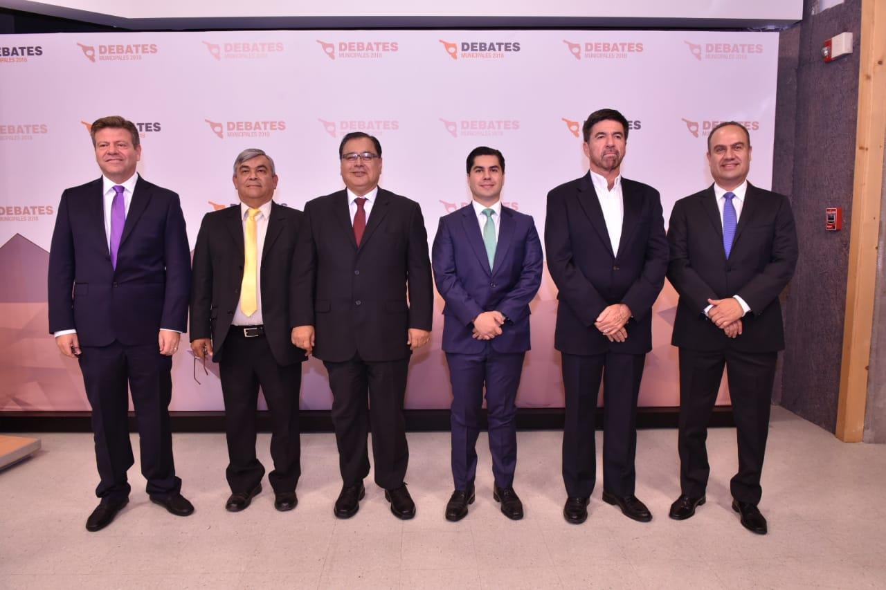 Debaten los seis candidatos a la Presidencia Municipal de Cajeme