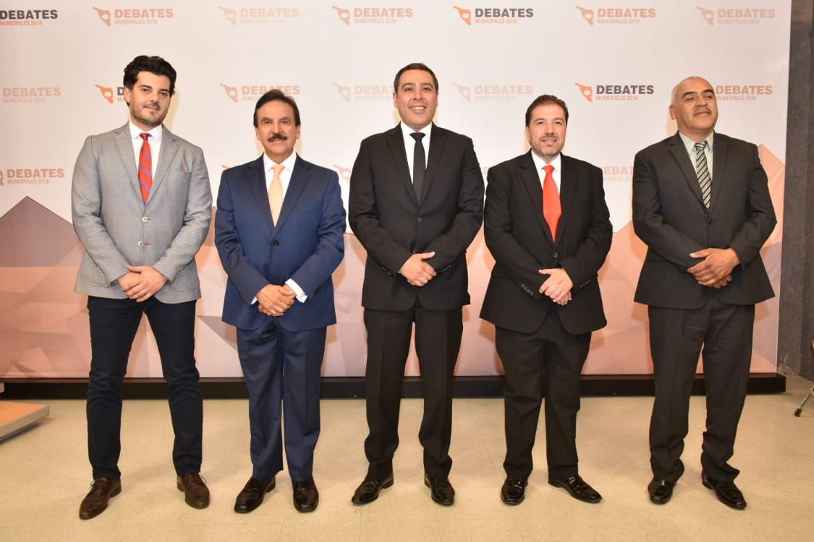 Exponen sus propuestas en debate candidatos a la Presidencia Municipal de Nogales