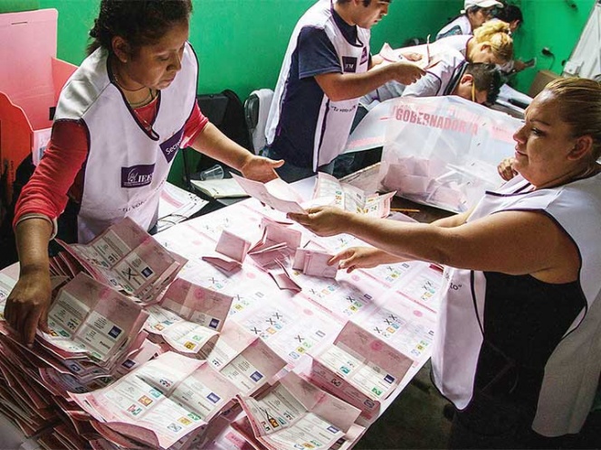 INE prepara conteo rápido 95% fiable; informará a las 23:00 horas