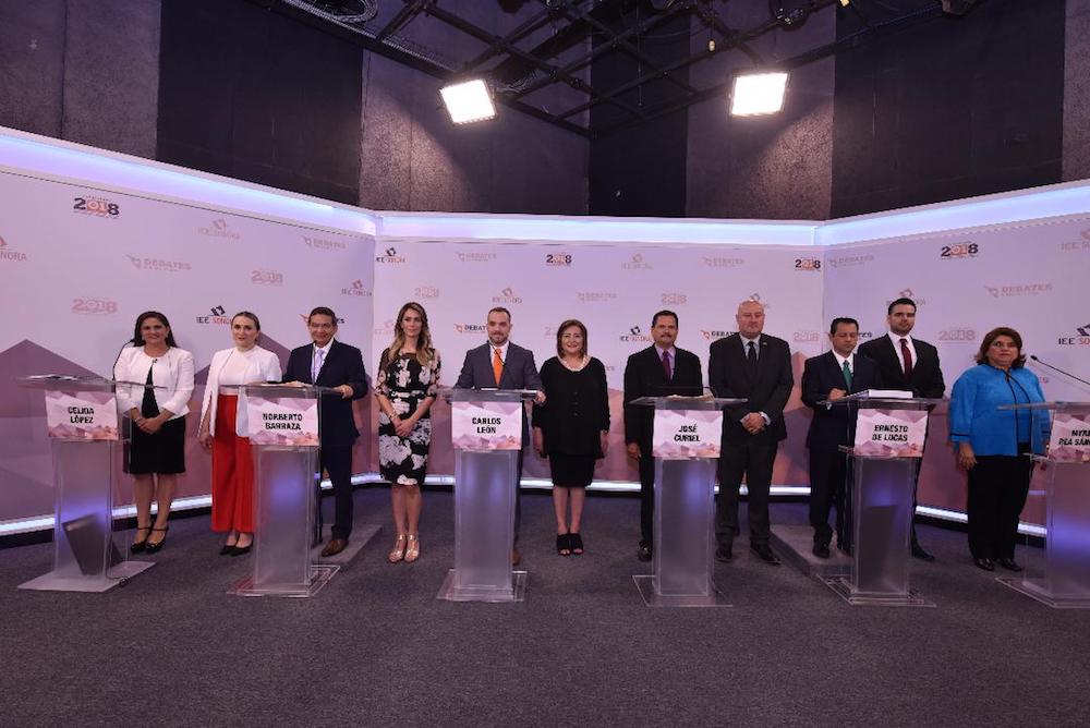 Realiza IEE Sonora debate entre candidatas y candidatos a la Presidencia Municipal de Hermosillo