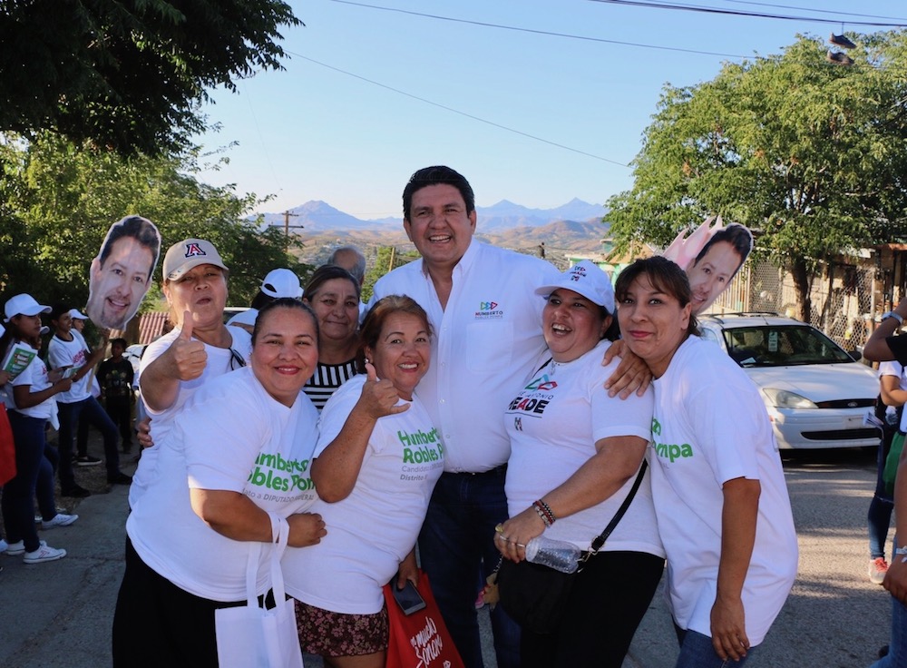 El Embarcadero le asegura su voto a Humberto Robles Pompa