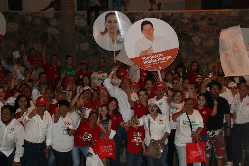 Recibe mucho apoyo, Humberto Robles Pompa, en Magdalena Recibe mucho apoyo, Humberto Robles Pompa, en Magdalena