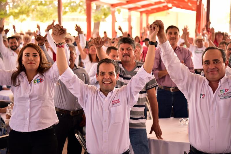 Respaldan habitantes del Río Sonora a Maloro Acosta