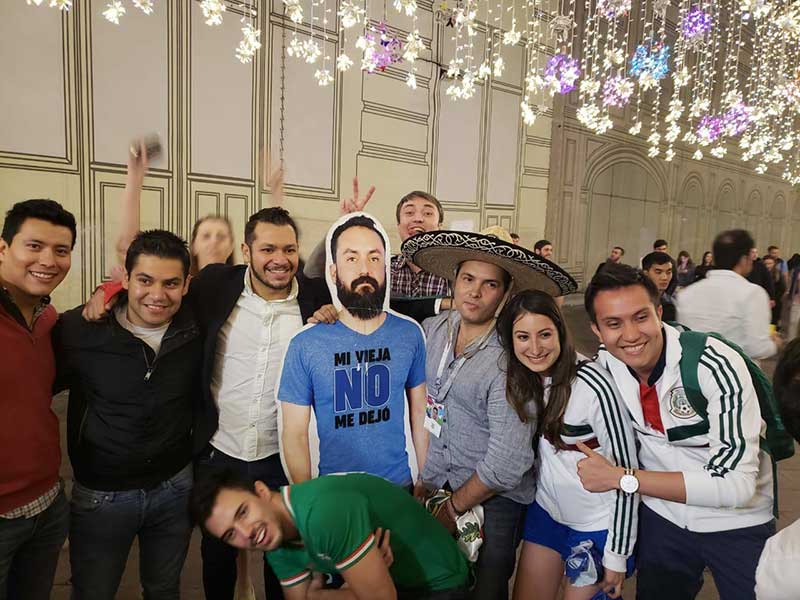 Un mexicano de cartón, la estrella del Mundial Rusia 2018