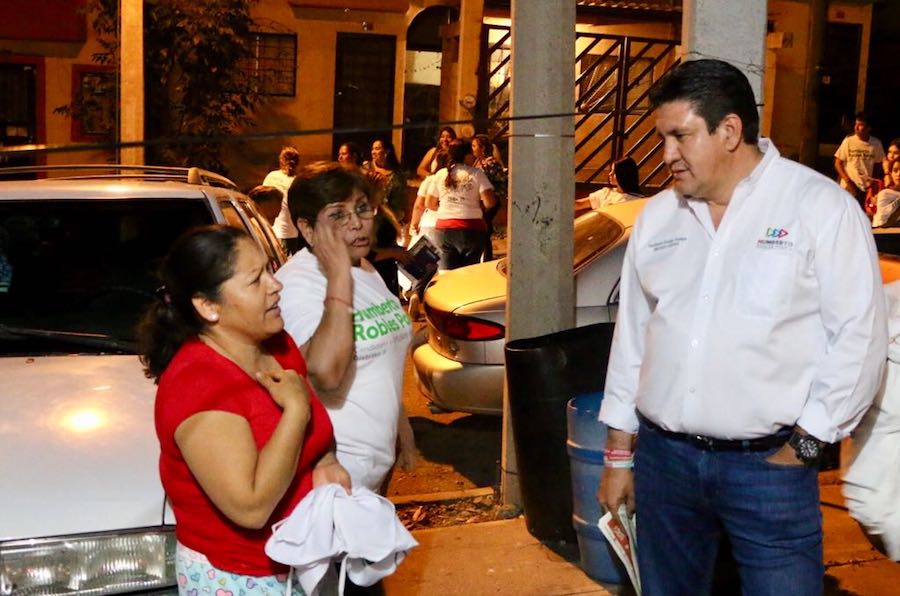 Buscará Humberto Robles Pompa mayor seguridad en las colonias