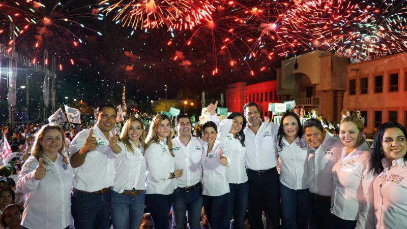 Refrendan apoyo miles de Cajemenses a Sylvana Beltrones