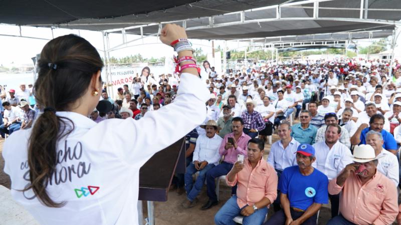 Hacen alianza Sylvana Beltrones y pescadores