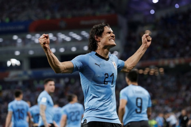 Cavani ‘mata’ las ilusiones de Cristiano y Portugal
