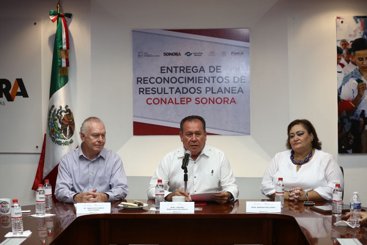 Es CONALEP Sonora ejemplo en el país por resultados de Prueba PLANEA 2017: SEC