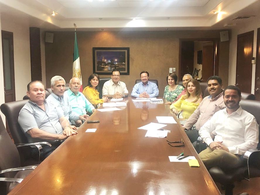 Sostienen encuentro integrantes de la comisión mixta de entrega-recepción de Cajeme