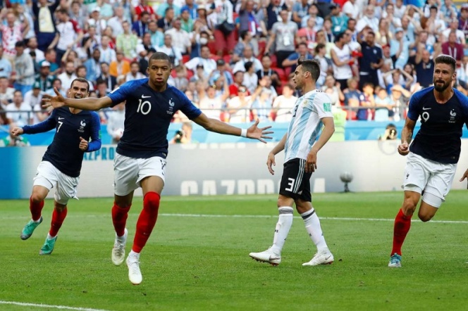 Francia elimina a Argentina en un partidazo