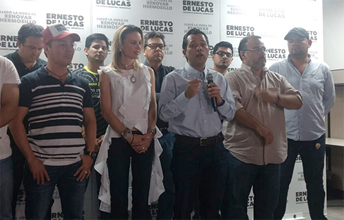 Ernesto de Lucas asegura que los votos lo benefician