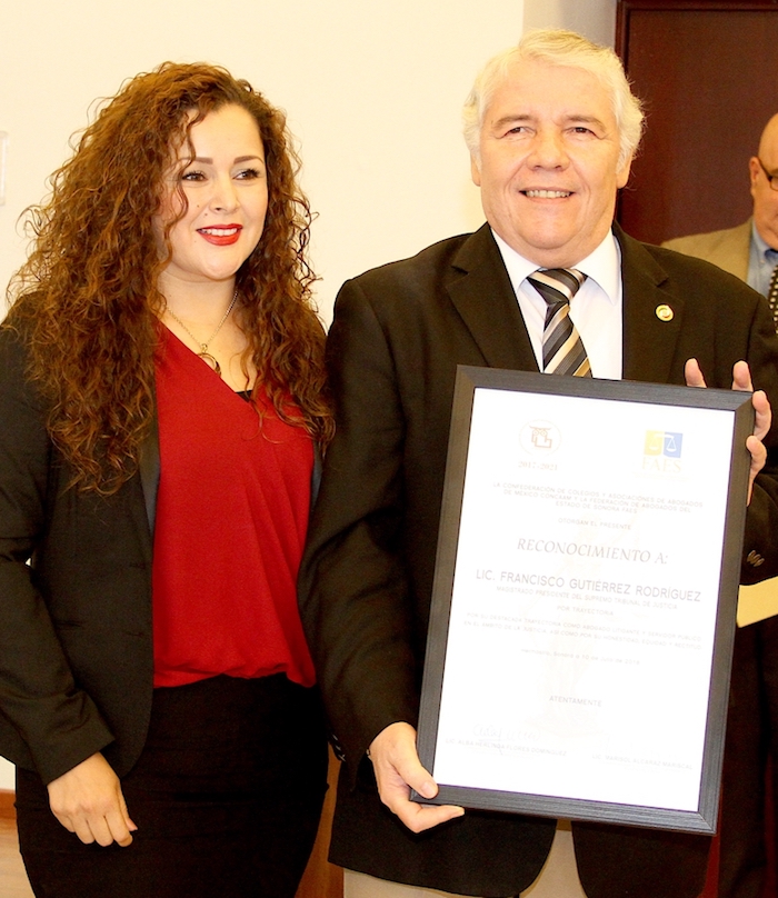 Reconocen trayectoria y aportes del magistrado Francisco Gutiérrez Rodríguez