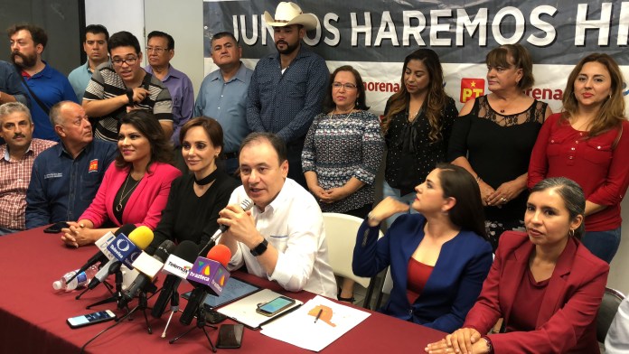 Compromete Morena colaboración y acuerdos “sobre la mesa” con gobierno de Sonora