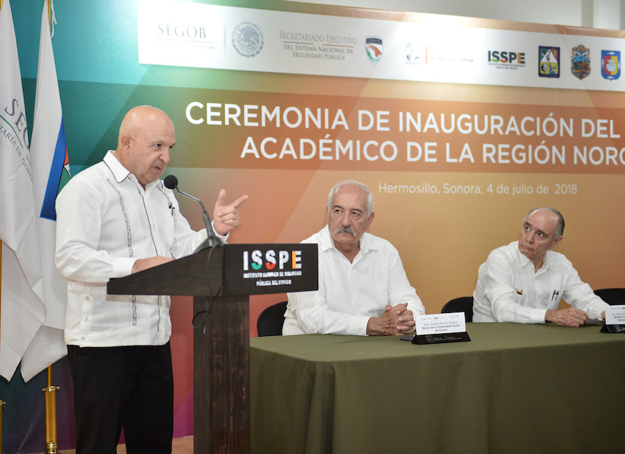 Instalan Consejo Académico Región Noroeste de Instituciones de Seguridad Pública