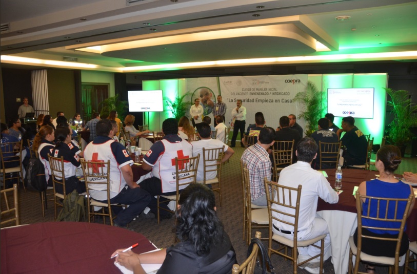 Secretaría de Salud capacita a personal de emergencias y rescate