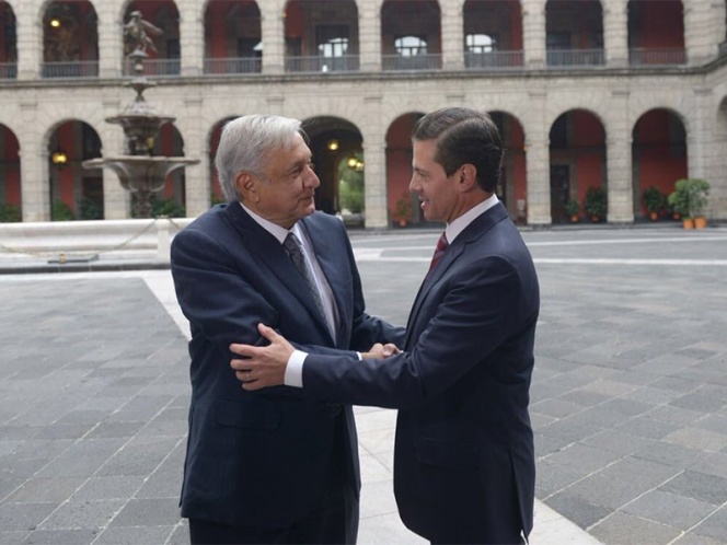 Peña Nieto y López Obrador acuerdan acelerar creación de SSP y elección de fiscales