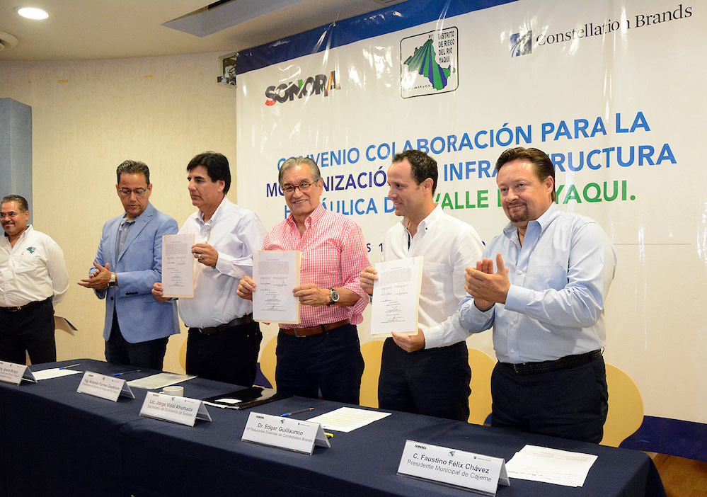 Atestigua alcalde FFC firma de convenio para modernizar infraestructura hidráulica