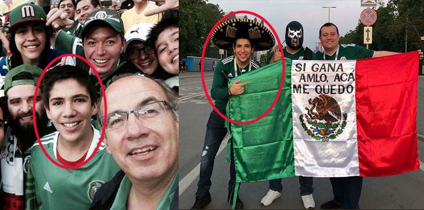 El hijo de los Calderón amenazó a los López Obrador