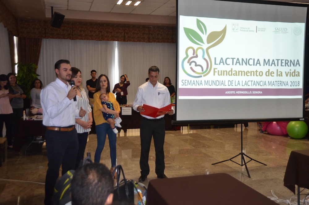 Capacita Secretaría de Salud en lactancia materna a embarazadas