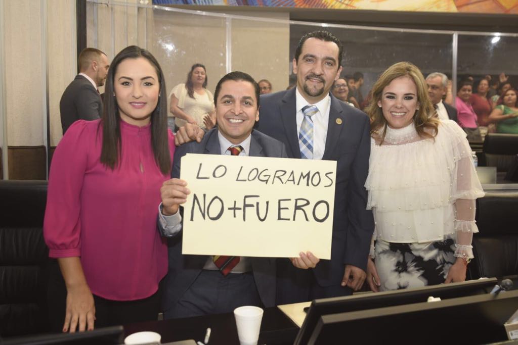Con la eliminación del fuero quitamos privilegios a los políticos y gana Sonora: David Palafox