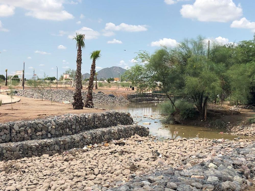 Cumplió su objetivo obra de contención de avenidas del Parque «La Esperanza»