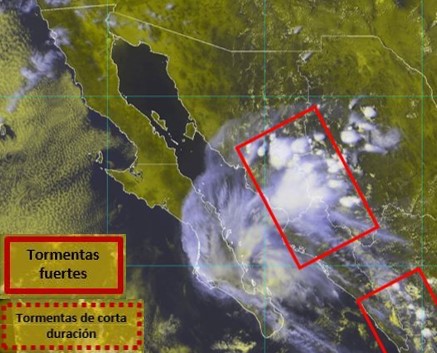 Emite Unidad Estatal de Protección Civil Aviso por posibles lluvias en el sur de Sonora Emite Unidad Estatal de Protección Civil Aviso por posibles lluvias en el sur de Sonora